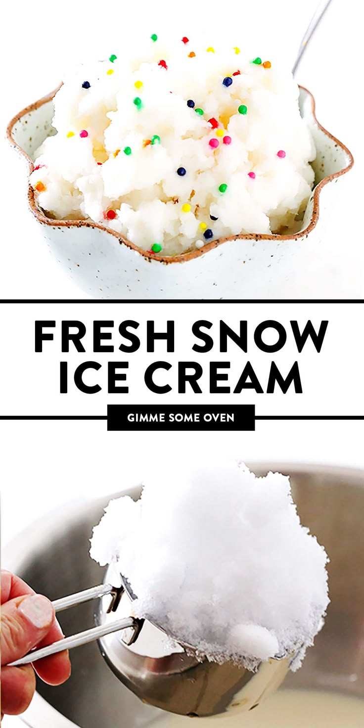 Minute Snow Ice Cream: Easy 4-Ingredient Winter Treat